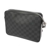 LOUIS VUITTON ルイヴィトン ダミエグラフィット トリオメッセンジャー グレー N58040 メンズ ダミエグラフィットキャンバス ショルダーバッグ Aランク 中古 銀蔵