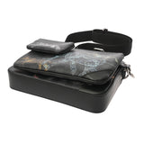 LOUIS VUITTON ルイヴィトン ダミエグラフィット トリオメッセンジャー グレー N58040 メンズ ダミエグラフィットキャンバス ショルダーバッグ Aランク 中古 銀蔵