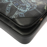 LOUIS VUITTON ルイヴィトン ダミエグラフィット トリオメッセンジャー グレー N58040 メンズ ダミエグラフィットキャンバス ショルダーバッグ Aランク 中古 銀蔵