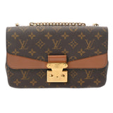 LOUIS VUITTON ルイヴィトン モノグラム マルソー ブラウン M46127 レディース モノグラムキャンバス ショルダーバッグ Aランク 中古 銀蔵