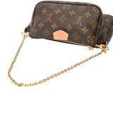 LOUIS VUITTON ルイヴィトン モノグラム ミュルティ ポシェットアクセソワール ローズクレール M44840 レディース モノグラムキャンバス ショルダーバッグ Aランク 中古 銀蔵