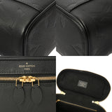 LOUIS VUITTON ルイヴィトン モノグラムアンプラント ヴァニティ PM ノワール M45598 レディース レザー バニティバッグ ABランク 中古 銀蔵