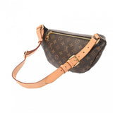 LOUIS VUITTON ルイヴィトン モノグラム バムバッグ ブラウン M43644 メンズ モノグラムキャンバス ボディバッグ ABランク 中古 銀蔵
