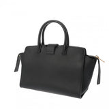 SAINT LAURENT サンローラン ダウンタウン ベイビー ブラック 635346 レディース グレインレザー ハンドバッグ Aランク 中古 銀蔵