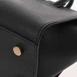 SAINT LAURENT サンローラン ダウンタウン ベイビー ブラック 635346 レディース グレインレザー ハンドバッグ Aランク 中古 銀蔵