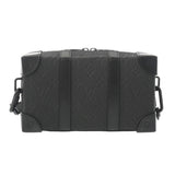 LOUIS VUITTON ルイヴィトン ソフトトランク ウォレット ブラック M80224 メンズ トリヨンレザー ショルダーバッグ Aランク 中古 銀蔵