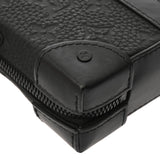 LOUIS VUITTON ルイヴィトン ソフトトランク ウォレット ブラック M80224 メンズ トリヨンレザー ショルダーバッグ Aランク 中古 銀蔵