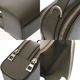 LOEWE ロエベ クロスボディ カメラバッグ ミニ カーキグリーン C565R41X05 レディース カーフ ショルダーバッグ Aランク 中古 銀蔵