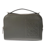 LOEWE ロエベ クロスボディ カメラバッグ ミニ カーキグリーン C565R41X05 レディース カーフ ショルダーバッグ Aランク 中古 銀蔵