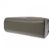 LOEWE ロエベ クロスボディ カメラバッグ ミニ カーキグリーン C565R41X05 レディース カーフ ショルダーバッグ Aランク 中古 銀蔵