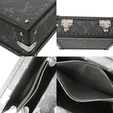 LOUIS VUITTON ルイヴィトン モノグラムエクリプス クラッチボックス ブラック M20252 メンズ モノグラムエクリプスキャンバス ショルダーバッグ Aランク 中古 銀蔵