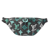 LOUIS VUITTON ルイヴィトン モノグラムエクリプス ディスカバリーバムバッグ PM グラフィティデザイン ブラック M21397 メンズ モノグラムキャンバス ボディバッグ Aランク 中古 銀蔵