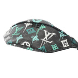 LOUIS VUITTON ルイヴィトン モノグラムエクリプス ディスカバリーバムバッグ PM グラフィティデザイン ブラック M21397 メンズ モノグラムキャンバス ボディバッグ Aランク 中古 銀蔵