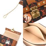 LOUIS VUITTON ルイヴィトン キャットグラム エッセンシャルトランク ブラウン M63892 ユニセックス モノグラムキャンバス レザー チャーム Aランク 中古 銀蔵