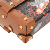 LOUIS VUITTON ルイヴィトン キャットグラム エッセンシャルトランク ブラウン M63892 ユニセックス モノグラムキャンバス レザー チャーム Aランク 中古 銀蔵