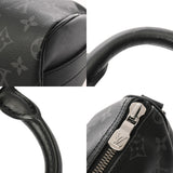 LOUIS VUITTON ルイヴィトン モノグラムエクリプス キーポル バンドリエール 25 ブラック M46271 メンズ モノグラムエクリプスキャンバス ボストンバッグ Aランク 中古 銀蔵