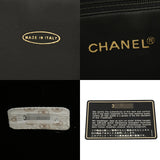 CHANEL シャネル トリプルココマーク チェーントート ブラック レディース キャビアスキン トートバッグ ABランク 中古 銀蔵