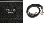 CELINE セリーヌ ラゲージ ナノ 2WAY ブラック 189243DRU.38NO レディース ドラムドカーフ ハンドバッグ Aランク 中古 銀蔵