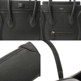 CELINE セリーヌ ラゲージ ナノ 2WAY ブラック 189243DRU.38NO レディース ドラムドカーフ ハンドバッグ Aランク 中古 銀蔵