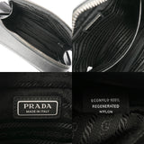 PRADA プラダ ショルダーバッグ ブラック 2VH070 メンズ ナイロン/サフィアーノレザー ショルダーバッグ Aランク 中古 銀蔵