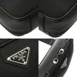 PRADA プラダ ショルダーバッグ ブラック 2VH070 メンズ ナイロン/サフィアーノレザー ショルダーバッグ Aランク 中古 銀蔵