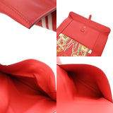 HERMES エルメス BRIDE DE GALA ルージュカザック T刻印(2015年頃) ユニセックス ヴォースイフト クラッチバッグ Aランク 中古 銀蔵