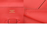 HERMES エルメス BRIDE DE GALA ルージュカザック T刻印(2015年頃) ユニセックス ヴォースイフト クラッチバッグ Aランク 中古 銀蔵