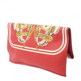 HERMES エルメス BRIDE DE GALA ルージュカザック T刻印(2015年頃) ユニセックス ヴォースイフト クラッチバッグ Aランク 中古 銀蔵