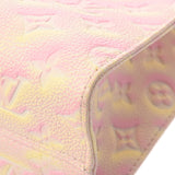 LOUIS VUITTON ルイヴィトン モノグラムアンプラント オンザゴー PM ライトピンク M46168 レディース レザー ハンドバッグ Aランク 中古 銀蔵