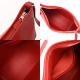 HERMES エルメス ベルランゴ 23 バーミリオンレッド □H刻印(2004年頃) ユニセックス ヴォーエプソン ショルダーバッグ ABランク 中古 銀蔵