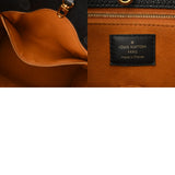 LOUIS VUITTON ルイヴィトン モノグラムアンプラント オンザゴー MM ノワール M45595 レディース レザー トートバッグ Bランク 中古 銀蔵