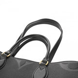 LOUIS VUITTON ルイヴィトン モノグラムアンプラント オンザゴー MM 2WAYトート ノワール M45495 レディース レザー ハンドバッグ Aランク 中古 銀蔵