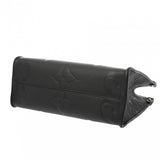 LOUIS VUITTON ルイヴィトン モノグラムアンプラント オンザゴー PM 2WAY ノワール M45653 レディース レザー ハンドバッグ Aランク 中古 銀蔵