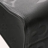 LOUIS VUITTON ルイヴィトン モノグラムアンプラント オンザゴー PM 2WAY ノワール M45653 レディース レザー ハンドバッグ Aランク 中古 銀蔵