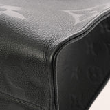 LOUIS VUITTON ルイヴィトン モノグラムアンプラント オンザゴー PM 2WAY ノワール M45653 レディース レザー ハンドバッグ Aランク 中古 銀蔵