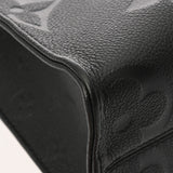 LOUIS VUITTON ルイヴィトン モノグラムアンプラント オンザゴー PM 2WAY ノワール M45653 レディース レザー ハンドバッグ Aランク 中古 銀蔵