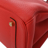 HERMES エルメス バーキン 35 ルージュピヴォワンヌ □P刻印(2012年頃) ユニセックス トゴ ハンドバッグ Aランク 中古 銀蔵