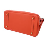 HERMES エルメス バーキン 30 カプシーヌ X刻印(2016年頃) レディース トゴ ハンドバッグ Aランク 中古 銀蔵