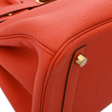 HERMES エルメス バーキン 30 カプシーヌ X刻印(2016年頃) レディース トゴ ハンドバッグ Aランク 中古 銀蔵