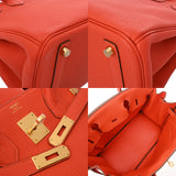 HERMES エルメス バーキン 30 カプシーヌ X刻印(2016年頃) レディース トゴ ハンドバッグ Aランク 中古 銀蔵