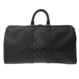 LOUIS VUITTON ルイヴィトン モノグラムエクリプス キーポル バンドリエール 50 ブラック M53763 ユニセックス モノグラムキャンバス タイガ ボストンバッグ Aランク 中古 銀蔵