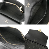 LOUIS VUITTON ルイヴィトン モノグラムアンプラント ポシェットメティス EW ブラック M46595 レディース レザー 2WAYバッグ Aランク 中古 銀蔵