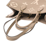 LOUIS VUITTON ルイヴィトン モノグラムアンプラント オンザゴー MM トゥルトレールクレーム M45494 レディース レザー ハンドバッグ Aランク 中古 銀蔵