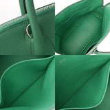 HERMES エルメス ボリード 1923 25 2WAY マラカイト A刻印(2017年頃) レディース エバーカラー ハンドバッグ Aランク 中古 銀蔵