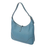 HERMES エルメス トリム 31 ブルージーン □B刻印(1998年頃) レディース トリヨンクレマンス ワンショルダーバッグ ABランク 中古 銀蔵