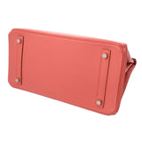 HERMES エルメス バーキン 30 クレヴェット □Q刻印(2013年頃) レディース ヴォーエプソン ハンドバッグ Aランク 中古 銀蔵