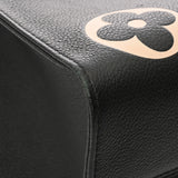 LOUIS VUITTON ルイヴィトン モノグラムアンプラント オンザゴー MM 2WAYトート ブラック/ベージュ M45495 レディース レザー ハンドバッグ Aランク 中古 銀蔵
