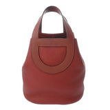 HERMES エルメス インザループ 23 ルージュアッシュ B刻印(2023年頃) レディース トリヨンクレマンス ヴォースイフト ハンドバッグ Aランク 中古 銀蔵