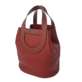 HERMES エルメス インザループ 23 ルージュアッシュ B刻印(2023年頃) レディース トリヨンクレマンス ヴォースイフト ハンドバッグ Aランク 中古 銀蔵