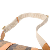 LOUIS VUITTON ルイヴィトン モノグラムストライプ LVスクエアード シティキーポル ブラウン M45963 ユニセックス レザー ショルダーバッグ Aランク 中古 銀蔵